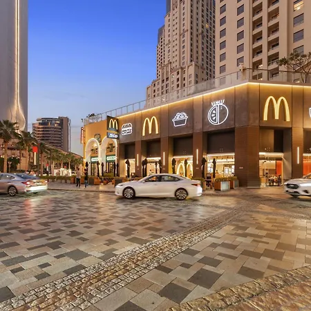 Jumeirah Beach Residents, Free Parking Dubai Esterno foto